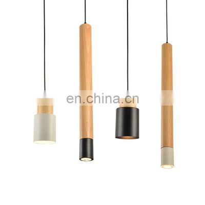 Nordic Pendant Light Fixture Wood Modern Wood Pendant Lights Lamparas