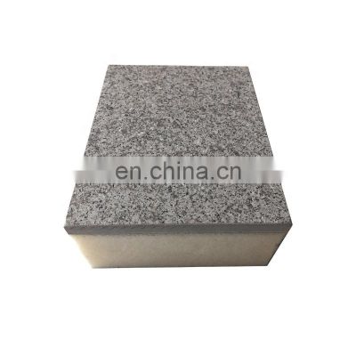 China Supplier Precast Expandable Coloured Exterior Cladding Stone Insulated Cement Concrete PU Polyurethane Sandwich Panels