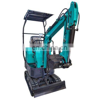 NEW MODEL Shandong hydraulic 1 ton small mini excavator diggers mini crawler excavator 1t for sale cheap prices