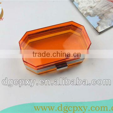 Acrylic clutch box bag octagon shape