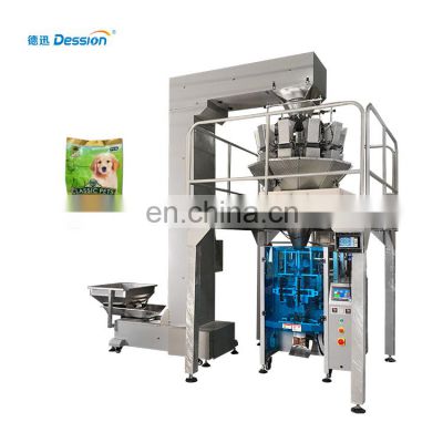 Automatic pet food fish dog food weighing packaging machine price