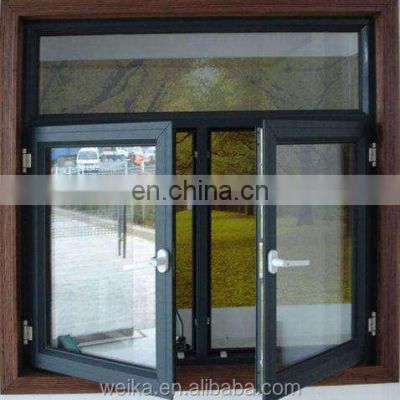 Windows casement with glass windows aluminum profile europeanslide window and tilt and turn