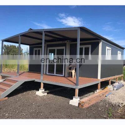 mobile 20ft 40ft foldable portable with 3 bedroom solar expandable container house