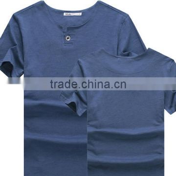 High quality plain t-shirts with bamboo cotton fabric bulk blank china import mens clothing
