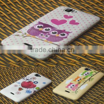 high quality print soft silicon tpu Case for Wiko Rainbow 4G