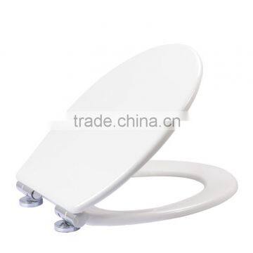 Universal shape toilet seat cover with soft close and quick release for your bathroom