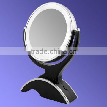 shaving mirror with lights