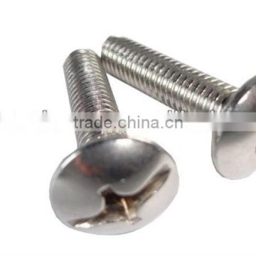Philips and slot truss head stainless steel screw