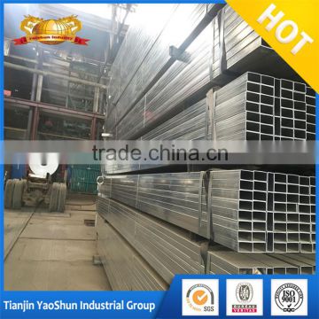 china manufacturer construction material z40 pre galvanized steel hollow section