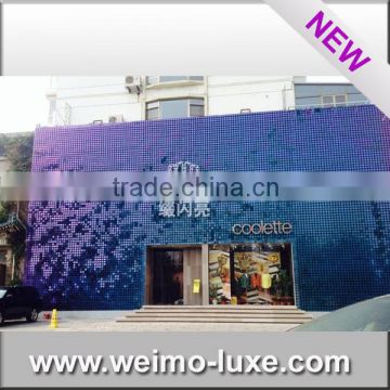 2016 Patent Product Latest Sequin Exterior Wall Designs