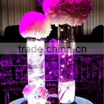 wedding flower vase base light