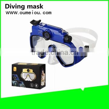 Shenzhen supplier of dive mini camera mask for 30m underwater diving recorder DVR