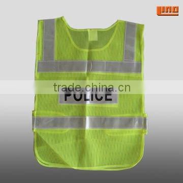 high visibility eflective safety vest fabric