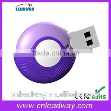 Popular items PVC round usb from shenzhen factory