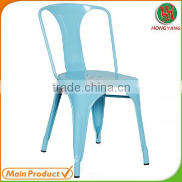 2016 Hot selling Modern colorful metal iron chair