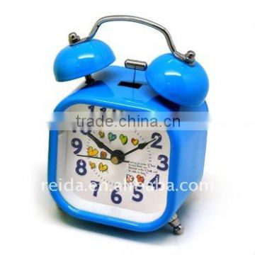 metal twin bell table alarm clock