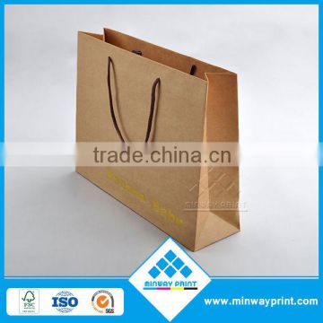 China jump from paper bag with handle