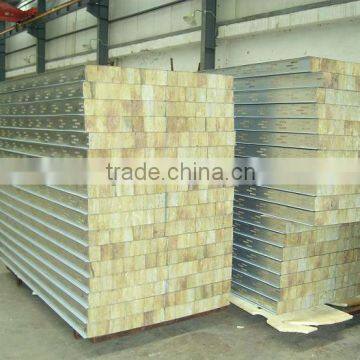 high quality rock wool sandwich panel