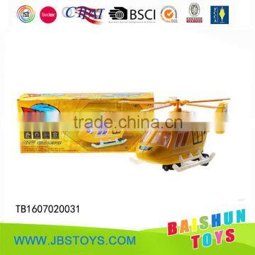Hot sale promotion toy B/O cartoon plane with light and music tb16070031