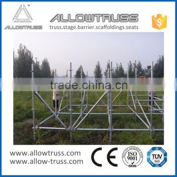 Installation more convenient tubular steel frame scaffolding