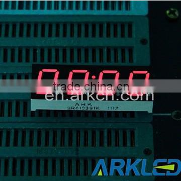7 segment led display 4 digit ,0.39 inch, bright red color