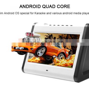 Professional blutooth jukebox,touch screen wifi Karaoke player