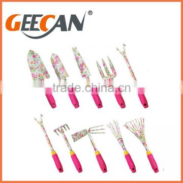 Children Garden tool set, Kids Garden Tools with floral printing