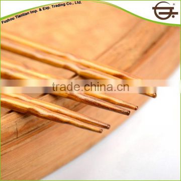 Best Selling eco-friendly wood curve chopstick for easy used