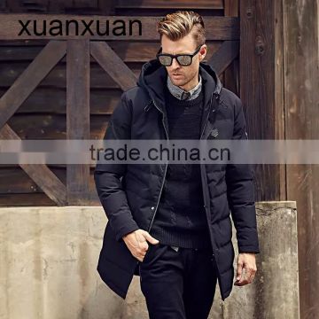 2017Customized down jacket winter thick padding coat for men