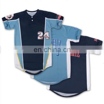 Custom baseball jerseys bottons shirt-Dry fit sublimated custom Baseball Jersey-custom baseball jersey fashion