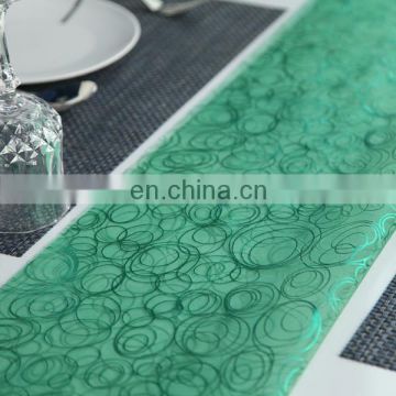 china wholesale colorful printed glitter table cloth christmas decoration table cloth