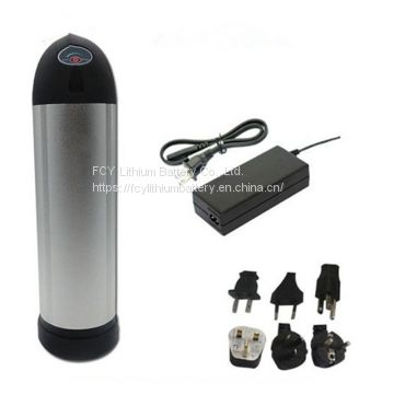 24V 10ah 18650 cell  water bottle e-bike battery