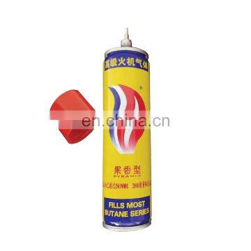 Butane lighter gas refill 170ml and butane lighter made in china