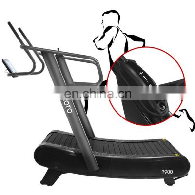 Running Machine for interval training Curved treadmill & air runner eco-friendly Commercial gym equipment speed unlimited