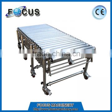 Hot sale Flexible roller conveyor without power