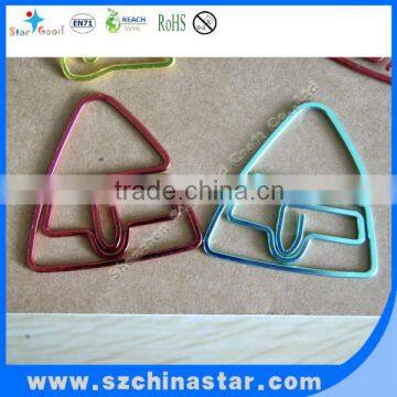 Fashion bag shape gifts flat metal paper clip