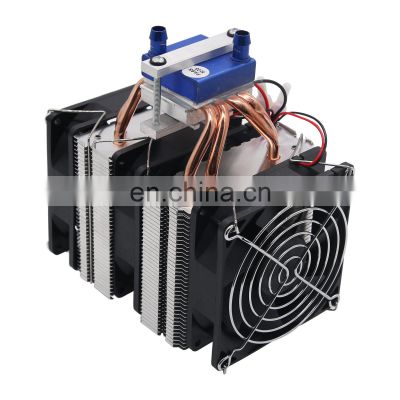 12V Thermoelectric Cooler Refrigeration 120W Water Chiller DIY Cooling System for 30L Fish Tank