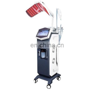2020 Multifunctional H2o2 Water Oxygen Jet Peel High Quality 7 Color Infared Light Therapy Pdt Microdermabrasion Machine Facial