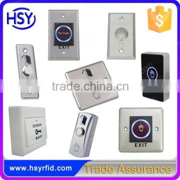 Access Control System Door Push Button Exit Switch NO/NC