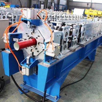 High Speed Round Rectangle Rainwater Pipe Downspout Downpipe High Speed Roll Forming Machine