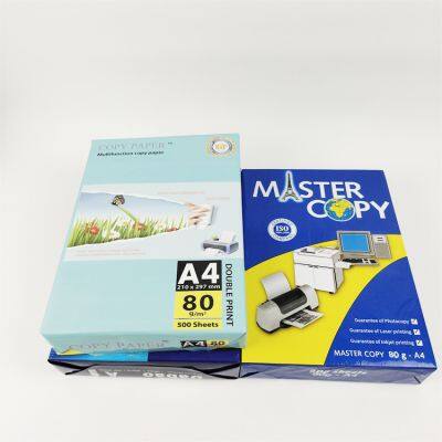 Copy Paper DOUBLE A4 80 gsm 70 gsm 500 sheets china manufacturer MAIL+kala@sdzlzy.com