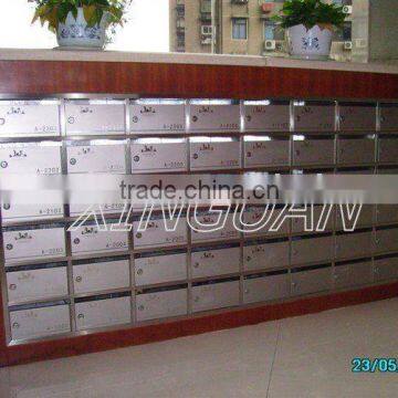apartment stainless steel mailbox