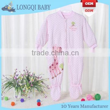 LT-MS-017 Quality Reliable Cotton Baby Girl Romper