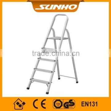 CE certificated Household Narrow Board Folding 5 step Aluminium Ladder