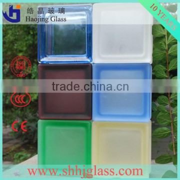 Clear Tinted glass brick price/glass block, decorative glass with CE/ISO9001 certificate
