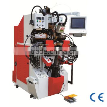 High production of intelligent Auto Cementing Side and Heel Seat Lasting machine QF - 729DA(MA) shoe making machine