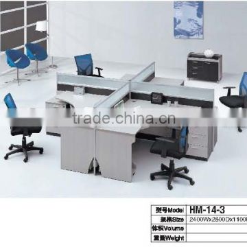 Hot sell white high gloss computer desk