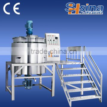 Durable stainless steel high shear liquid mixing device