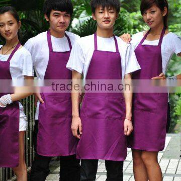 pass European standard safely cotton solid color aprons cheap