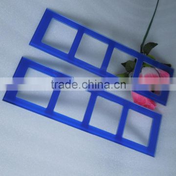 Wall switch tempered glass frame